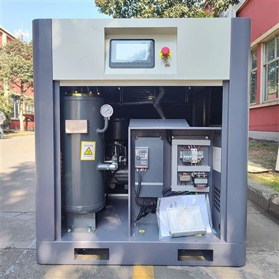 คอมเพรสเซอร์แอร์แบบสกรูทำงานอย่างไร?